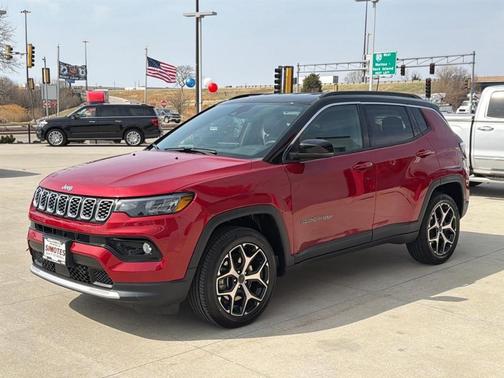 Red 2025 Jeep Compass Limited