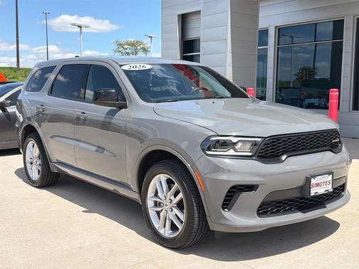 Gray 2026 Dodge Durango GT