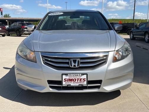 Silver 2012 Honda Accord LX