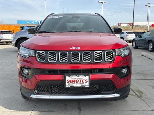Red 2025 Jeep Compass Limited