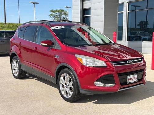 Red 2013 Ford Escape SEL