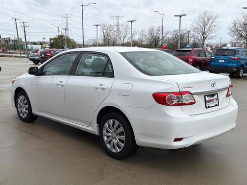 White 2012 Toyota Corolla LE
