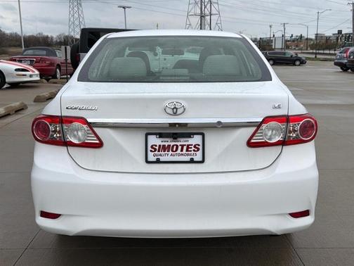 White 2012 Toyota Corolla LE