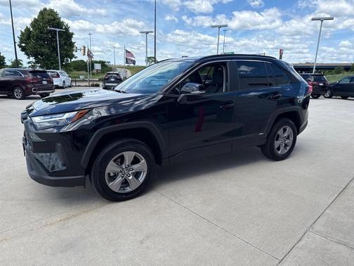 Black 2024 Toyota RAV4 Hybrid XLE