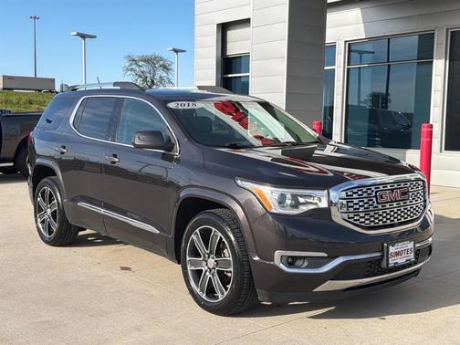 Light Gray 2018 GMC Acadia Denali