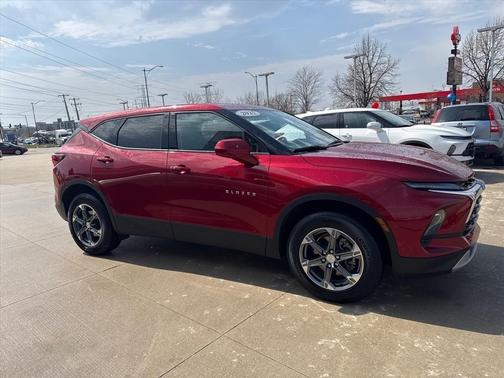 Red 2025 Chevrolet Blazer LT
