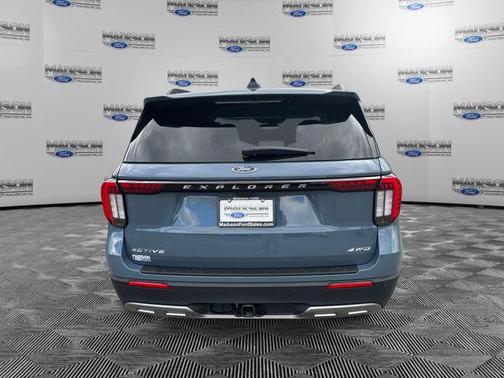 Vapor Blue Metallic 2026 Ford Explorer Active