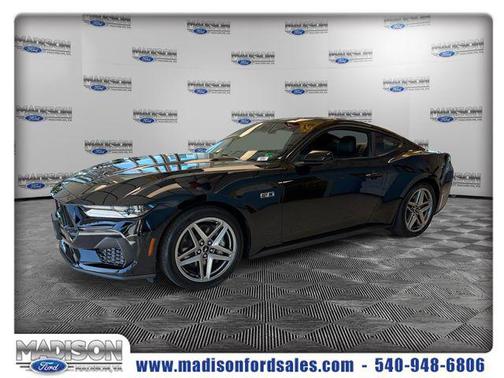 Shadow Black 2025 Ford Mustang GT Premium Coupe