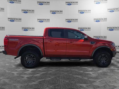 Hot Pepper Red Metallic Tinted Clearcoat 2023 Ford Ranger LARIAT