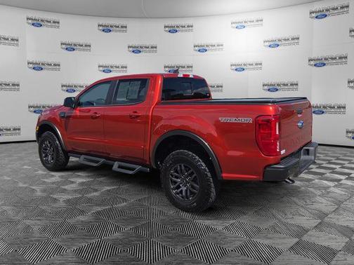 Hot Pepper Red Metallic Tinted Clearcoat 2023 Ford Ranger LARIAT