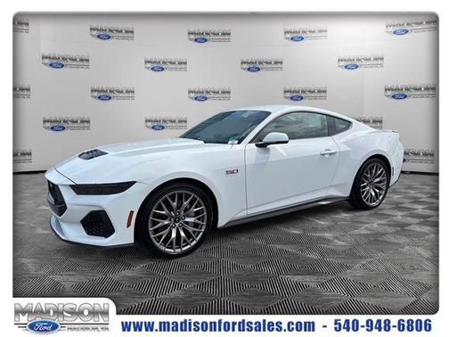 Oxford White 2025 Ford Mustang GT Premium Coupe