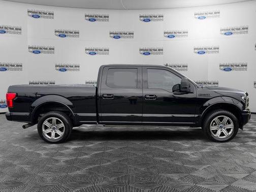 Shadow Black 2018 Ford F-150 Lariat
