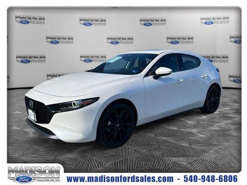 Snowflake White Pearl Mica 2026 Mazda Mazda3 FWD w/Premium Package