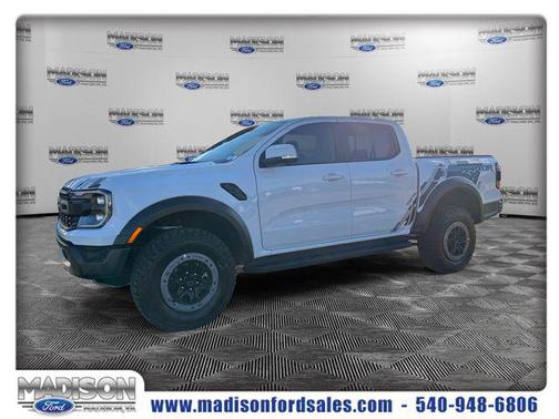 Oxford White 2025 Ford Ranger Raptor