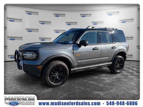 Carbonized Gray Metallic 2025 Ford Bronco Sport Badlands SUV