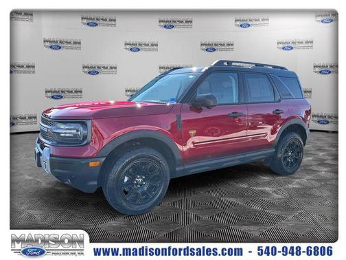 Ruby Red Metallic 2025 Ford Bronco Sport Badlands SUV