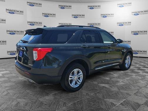 Green Metallic 2023 Ford Explorer XLT