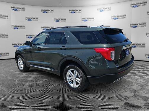 Green Metallic 2023 Ford Explorer XLT