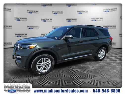 Green Metallic 2023 Ford Explorer XLT