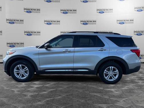 Silver Metallic 2023 Ford Explorer XLT