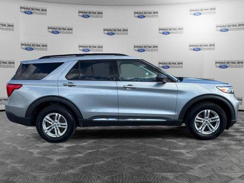 Silver Metallic 2023 Ford Explorer XLT