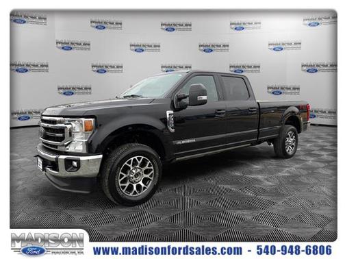 Agate Black Metallic 2021 Ford F-350 Lariat Truck