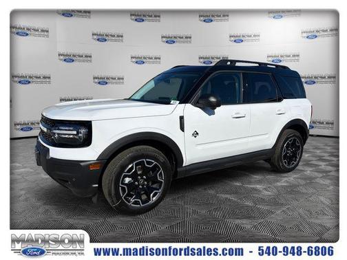 Oxford White 2025 Ford Bronco Sport Outer Banks SUV
