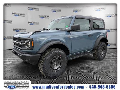 Azure Gray Metallic Tri-Coat 2025 Ford Bronco Base SUV