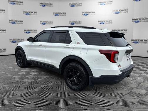 Star White Metallic Tri-Coat 2024 Ford Explorer Timberline