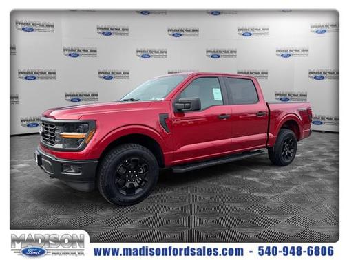 Rapid Red Metallic Tinted Clearcoat 2025 Ford F-150 STX Truck