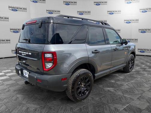 Gray Metallic 2025 Ford Bronco Sport Badlands