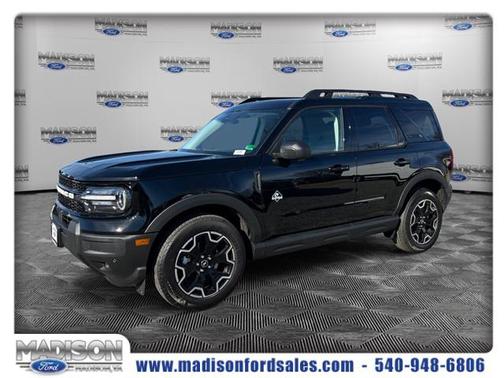 Shadow Black 2025 Ford Bronco Sport Outer Banks SUV