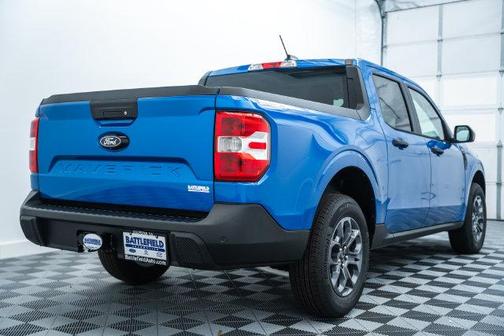 Blue 2026 Ford Maverick XLT