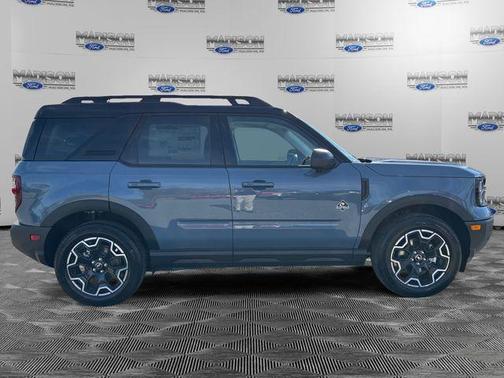 Azure Gray Metallic Tri-Coat 2025 Ford Bronco Sport Outer Banks