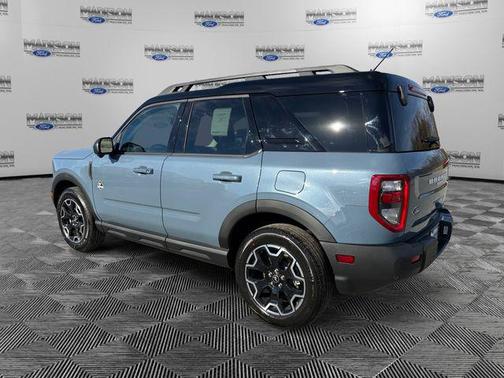 Azure Gray Metallic Tri-Coat 2025 Ford Bronco Sport Outer Banks