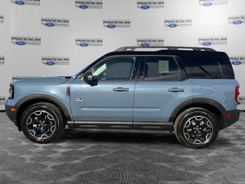 Azure Gray Metallic Tri-Coat 2025 Ford Bronco Sport Outer Banks
