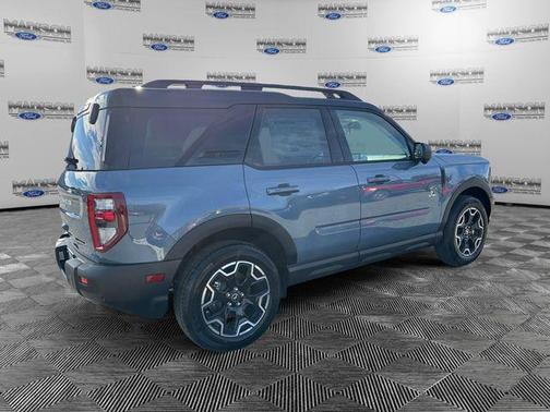 Azure Gray Metallic Tri-Coat 2025 Ford Bronco Sport Outer Banks
