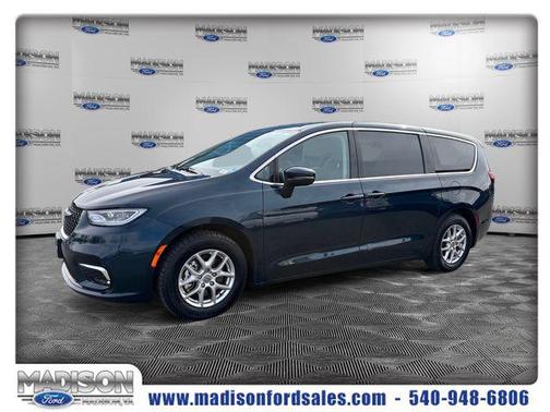 Fathom Blue Pearlcoat 2023 Chrysler Pacifica Touring L Minivan