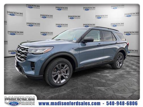 Vapor Blue Metallic 2026 Ford Explorer Active