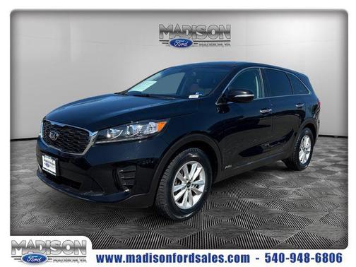 Ebony Black 2020 Kia Sorento LX