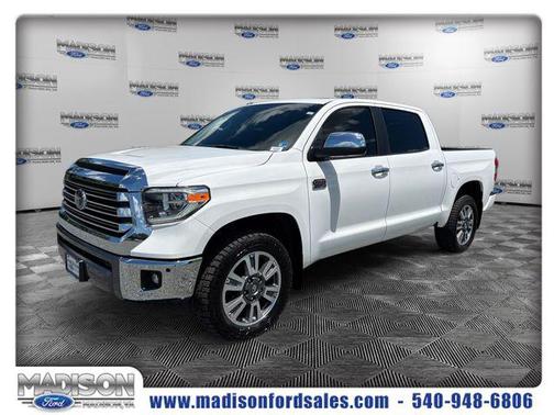 Super White 2019 Toyota Tundra 1794 Edition