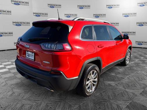 Spitfire Orange Clearcoat 2021 Jeep Cherokee Latitude Lux