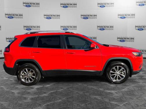 Spitfire Orange Clearcoat 2021 Jeep Cherokee Latitude Lux