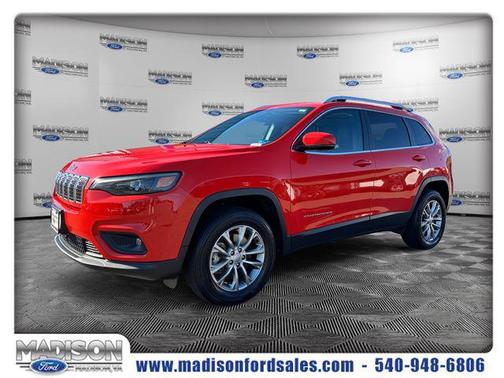 Spitfire Orange Clearcoat 2021 Jeep Cherokee Latitude Lux