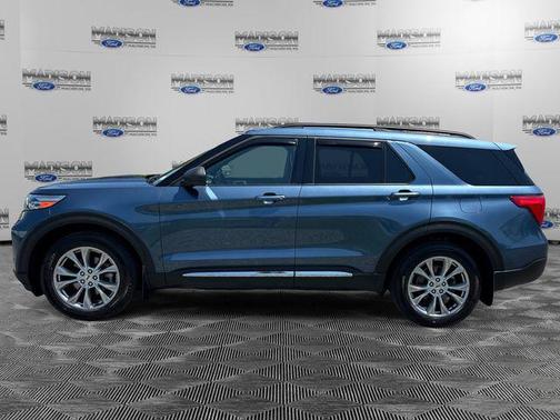 Blue Metallic 2020 Ford Explorer XLT