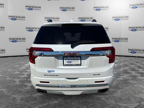 White Frost Tricoat 2020 GMC Acadia Denali