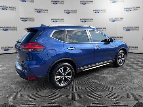 Caspian Blue 2017 Nissan Rogue SL