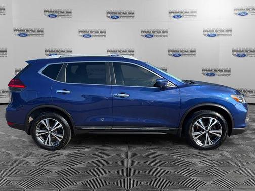 Caspian Blue 2017 Nissan Rogue SL