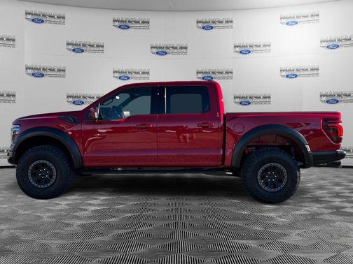 Rapid Red Metallic Tinted Clearcoat 2025 Ford F-150 Raptor