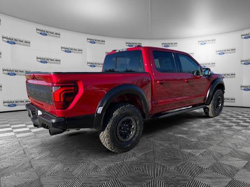 Rapid Red Metallic Tinted Clearcoat 2025 Ford F-150 Raptor